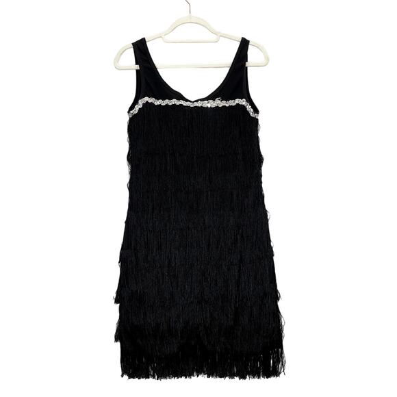 Spirit Size S Flapper Costume & Accessories Wig Necklace Gloves Halloween - Picture 2 of 15